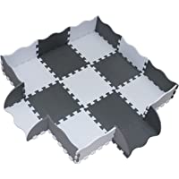 MQIAOHAM Juego de Enclavamiento Juego de bebé tapetes para niños tapetes para niños foammats playmats Estera del…